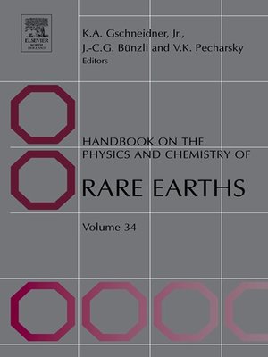 cover image of Handbook on the Physics and Chemistry of Rare Earths